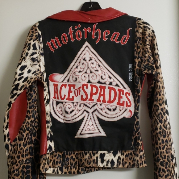 Toxic Vision Jackets & Blazers - Rare Toxic Vision Motorhead Leopard Jacket Retro Toxic Vision Jackets & Blazers - Rare Toxic Vision Motorhead Leopard Jacket Retro